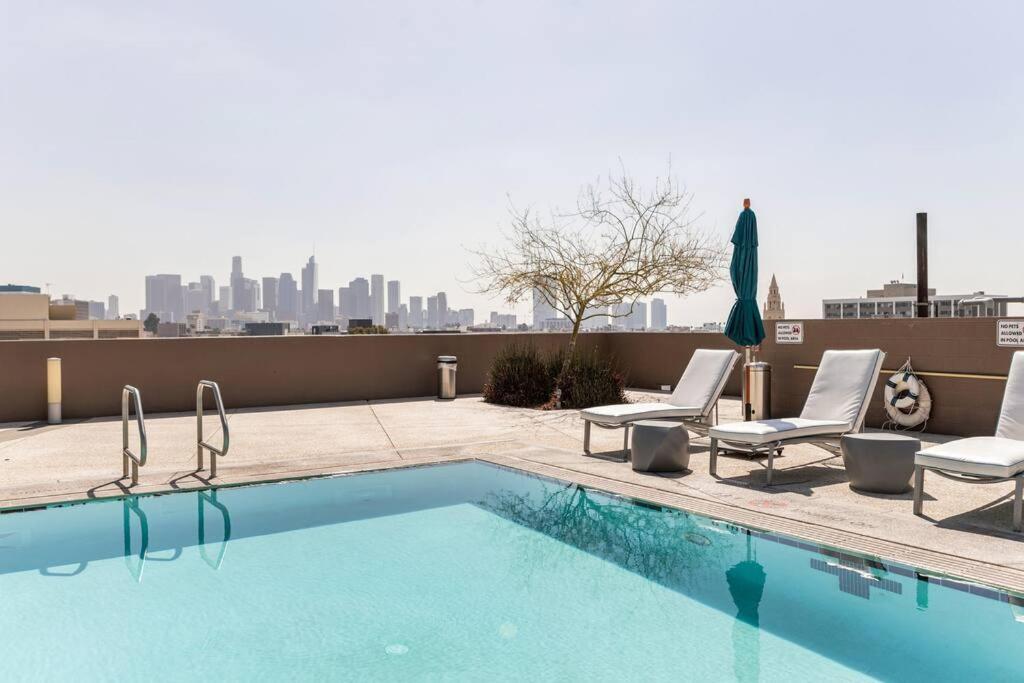 Lovely Upscale High Rise Private Parking & Pool Los Angeles Exterior foto